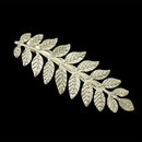 Retro Metal Leaf Hair Clips Bride Women Solid Hairpins Wedding Barrettes