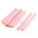 10pcs 100mm x 7mm Adhesive Hot Melt Glue Sticks For Hot Melt Glue Gun Pink J1B6