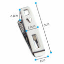 100PCS Clothes Pegs Stainless Steel Clips For Coat Pants Laundry Drying Han
