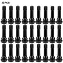 30pcs Car Vacuum Tire Valve TR414 Snap-In Tire Tyre Valve Stem Dust Cap hgj ARA