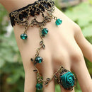 New Women Gothic Lace Bracelet Bangle Retro Jewelry Women Prom Accessories FT