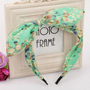 4XWide Ribbon Bowknot Headband Hairband Wire Bendy Bow Rabbit Bunny Ear ZHP