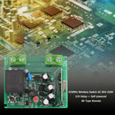 433MHz Switch AC 85-250V 1 Channel Relay Receiver + Self- 86 Type Remote
