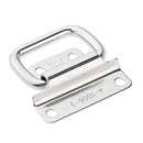 Marine Grade Stainless Steel Flush Lift Ring / Hatch Pull Long Handle