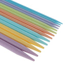 14Pcs Plastic Double Pointed Knitting Needle Set 13.78 inch, Crochet Hooks Sizes