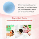 Bath Salt Ball Body Skin Whiten Stress Relief Bubble Shower Bombs (Blue) A
