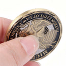 Michael Police Officer Badge Patron Saint Commemorative Challenge Coin Gift M+
