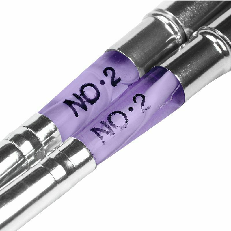 3 Sable Acrylic Nail Art Pen brush feather Design Nos. 2, 6, 8 L2X5