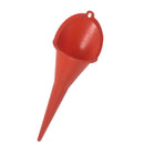 2x Plastic Long Stem Car Vehicle Motorbike Fuel Gasoline Petrol Fill Funnels
