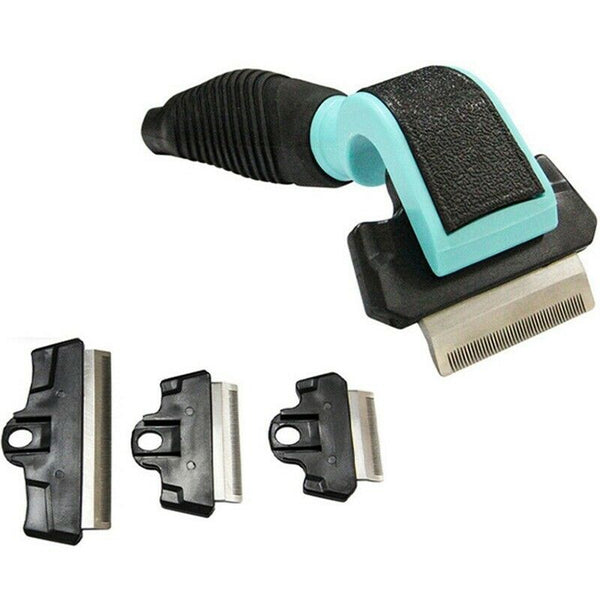 Pet Deshedding Brush Removal Hair Stainless Comb For Dogs Grooming Comb For