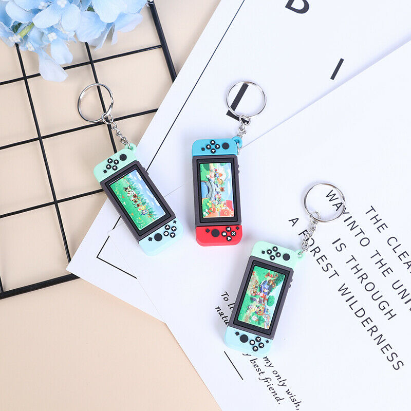 2020 New Game Cartoon Keychain Car Keyring Charm Bag Pendant Fashion Key Cha Hn