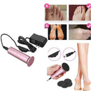 Electric Foot Callus Remover Pedicure File Tool + 60pcs Sandpaper Disk US P .