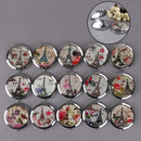 Woman makeup compact pocket tower mirrors portable double-side folding mirrorJ!j
