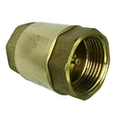 Full Brass Double Inner Wire Vertical Check Valve One Way Check Valve DN25
