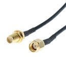 5M/16.4ft GR174 Antenna Extension Cable RP-SMA Male to Female Connector for