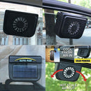 Solar Powered Car Window Windshield Auto Air Vent Cooling Cool Fan Auto Ven