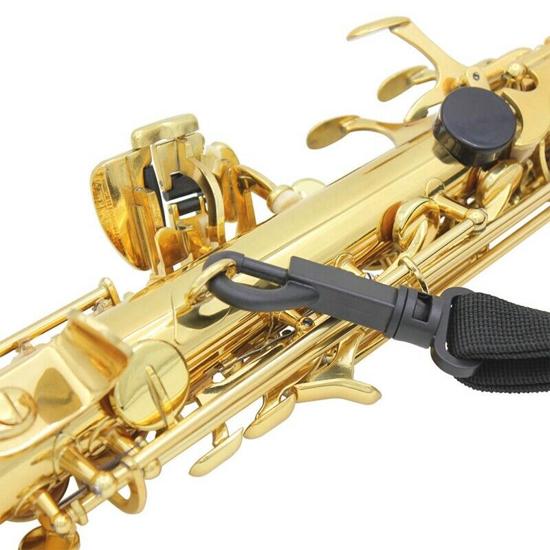 Saxophone Strap, Adjustable Single Shoulder Sax Strap Portable Cotton Neck