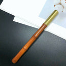 Matte Golden Classic Brass Reverse Bamboo Gift Rollerball Pen A4R2