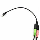 RJ11 to 3.5mm Female Headset/Headphone Adapter Cable Stereo Converter New