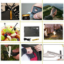 18in1 Multitool Credit Card Survival Tools Outdoor Hiking Hunting Camping GY Hn