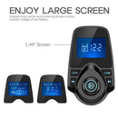 Bluetooth Car Kit FM Transmitter Wireless Radio Adapter USB Charger for Phone