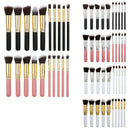 10 Pcs Makeup Brushes Set Pincel Maquiagem Cosmetics Maquillaje Makeup Tool