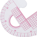 3 In 1 Styling Design Soft Plastic Ruler French Curve Hip Straight Ruler Co U0A0