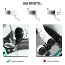 Bike Bicycle Cycling Rear View Safety Mirror Bar End Handbar T1EY Road Blac
