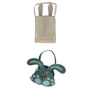 2Pc Easter Bunny Bag Handbag Dual Layer +Grey Easter Cute Bunny Basket
