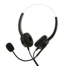 RJ9 Call Center Noise Cancelling Headset Headphone for Desk Telephone
