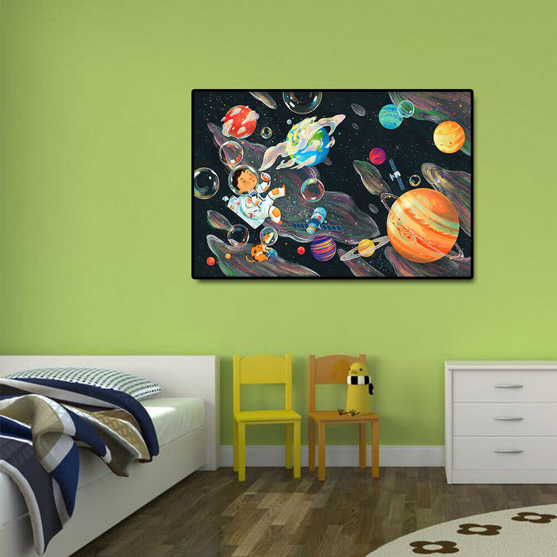 75 X 50cm 1000pcs Paper Jigsaw Puzzles Planet Paradise Assembling Picture