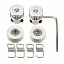 2X GT2 Pulley 20 Teeth Bore 5mm + 8ft 2.5m 2GT GT2 Timing Belt & 2X Idler 4
