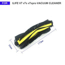 3X(1Pc Rolling Brush Replacement for Ilife Ilife V7 V7S V7Spro Robot Sweepe