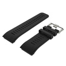Silicone Wrist Strap Bracelet Watchband for Garmin Vivoactive HR (Black)
