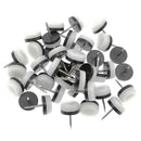 40Pcs Thickened Furniture Glide,Nail-On Nylon Slider Pad Floor Protector fo B2A3