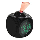 New Fashion Attention Projection Digital Weather LCD Snooze Alarm Clock Pro