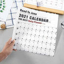 2021 Wall Calendar Year Planner Daily Plan Paper For Office School Home Supp Hn