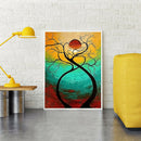 5D DIY Full Drill Diamond Painting Moon Tree Cross Stitch Embroidery Craft A