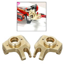 2x RC Brass Front Steering Knuckle Cup for Axial SCX10 II 90046 Replacements
