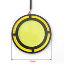 2Pcs Car Yellow+White Cob Led Daylight Bulb Drl Lamp Daytime Running Fog Li K1U2
