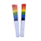1PCS Rainbow Fan Hand Held Folding Fan Dance For Decoration Fan Art Crafts D Kw