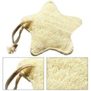 Pentagram Natural Loofah Bath Body Shower Sponge Scrubber Pad Goods Househo X7U2