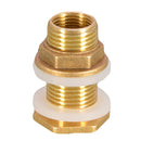 2pcs No Leakage Water Tank Connector Hose Fittings M1/2'' M3/4'' Male Adapters