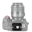 Black Metal PU-50 Universal Quick Release Plate Fits for Tripod Ballhead M7A8