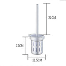 Bathroom Accessories Wall Mounted Space Aluminum Bathroom Toilet Brush Hold