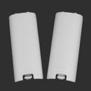 Wireless Battery Back Door Shell Cover Case Lid Wii Remote Controllers 2 pcs