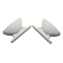 2pack Nylon Door Catch Retainer Stop Stopper Latch Cabinet RV Sail White