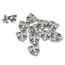 10pcs Metal Studs  Rivets Punk Rock Style DIY Leathercraft Accessories
