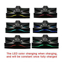 For Playstation 4 LED Charger Dual USB Charging Dock Station Controller