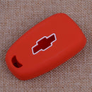 RED Silicone Remote Key Cover Fob Case fit for Chevrolet Malibu Camaro Cruze 17